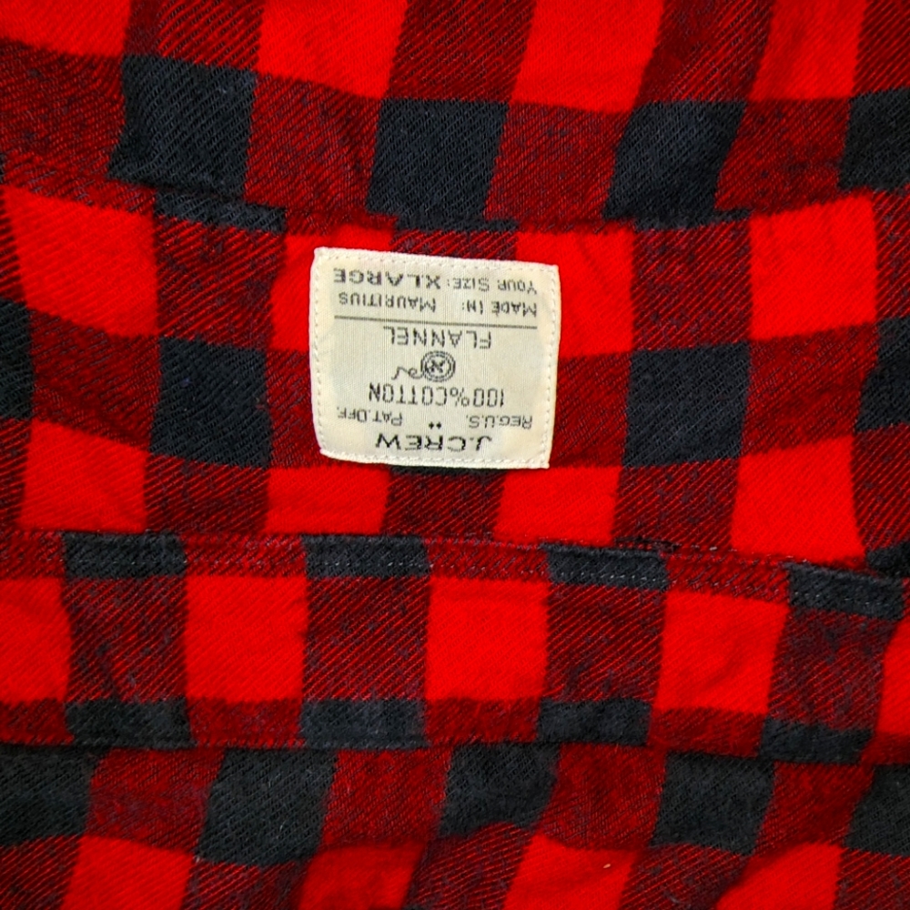 Xl mens jcrew flannel
